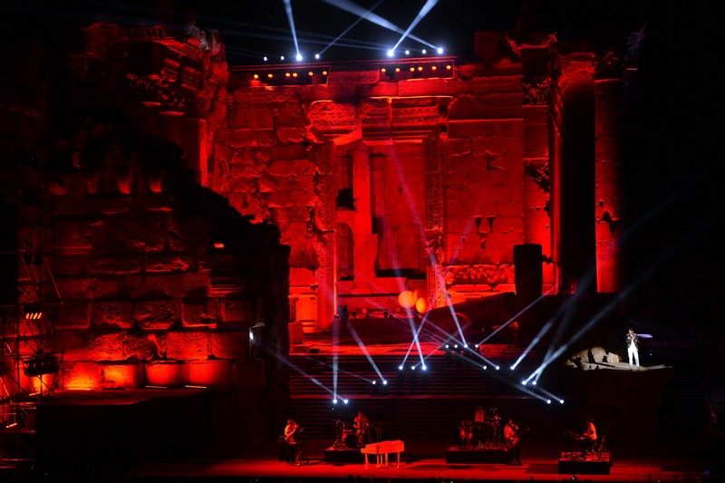 Mika at Baalbeck Festival